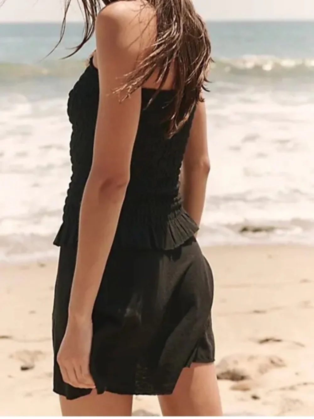 Free People FREE-EST LORA TUBE TOP AND MINI SKIRT SET